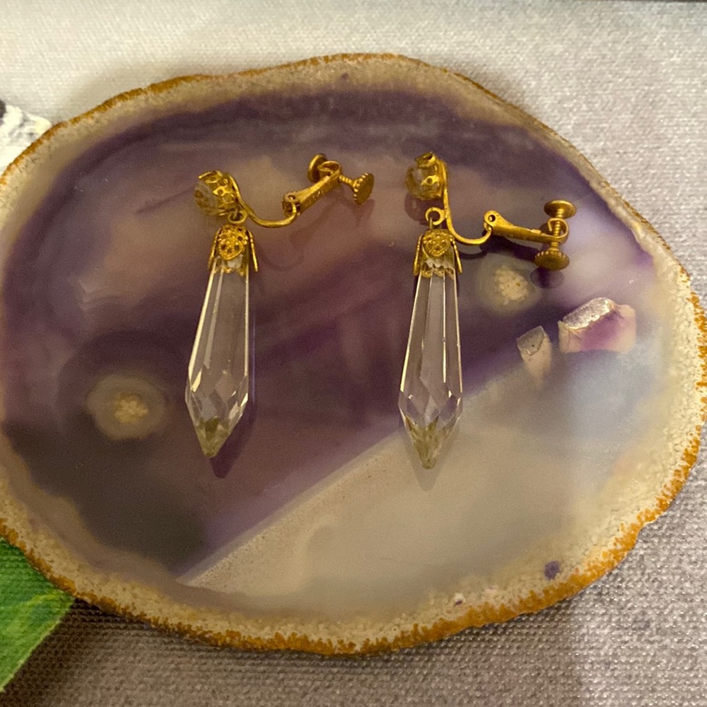 Vintage Mariam Haskell chandelier Earrings